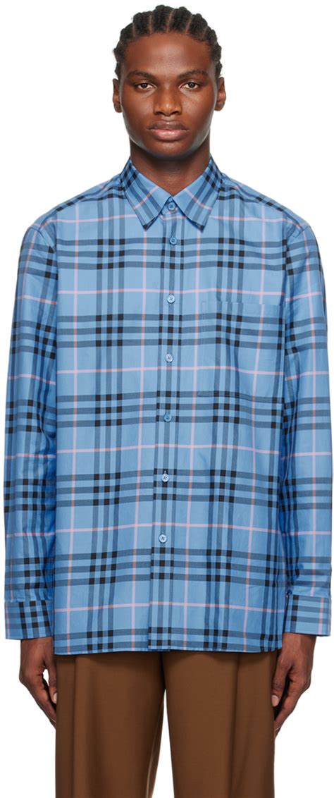 burberry blue check|burberry check for sale.